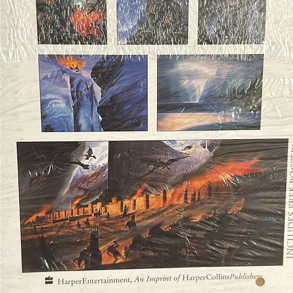 *SEALED* Harper Entertainment Tolkien 2001 Calendar, Illustrated by John Howe